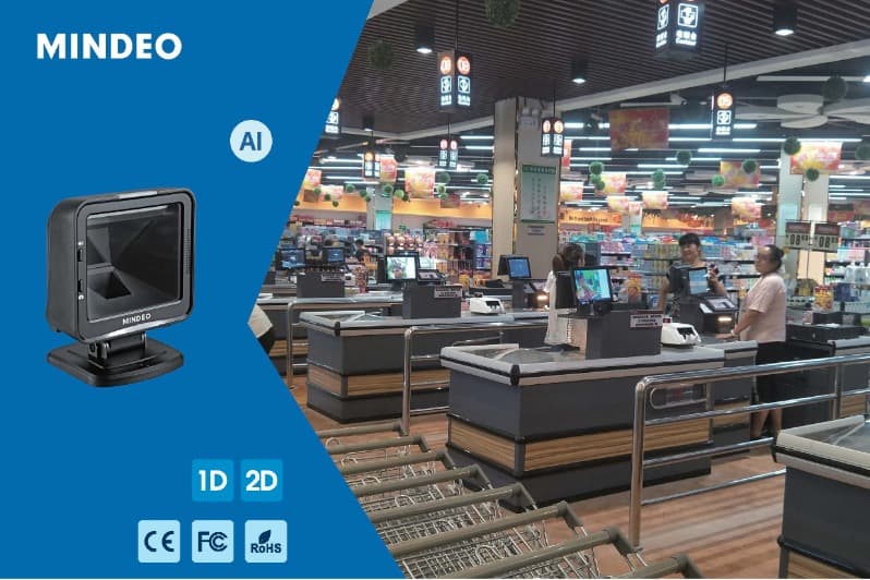 סורק ברקוד Mindeo MP8600i (1D + 2D)